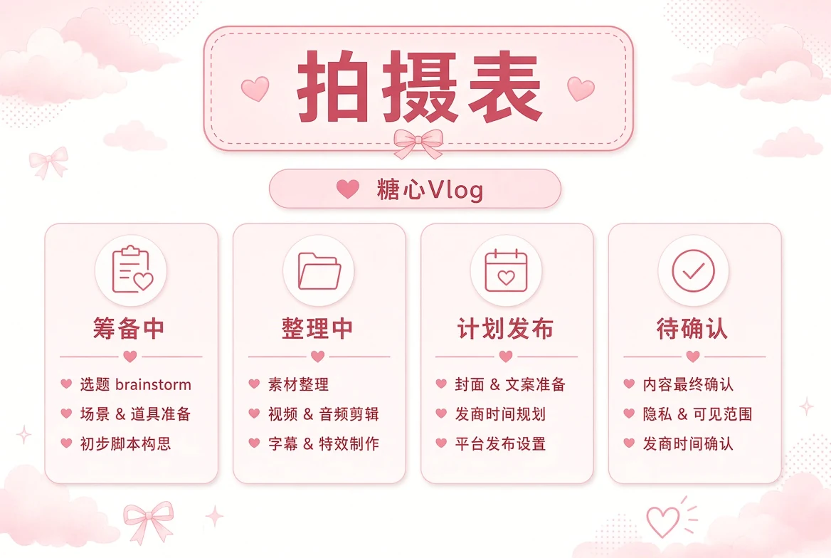内容发布状态